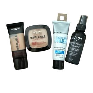 Various Makeup Brands Infallible Pro-Matte Foundation Bundle